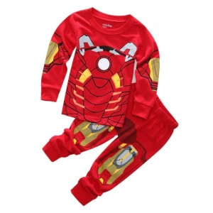Iron Man röd pyjamas för pojkar av mycket hög kvalitet och mode