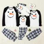 Julpyjamas snögubbe för hela familjen i mycket högkvalitativt mode